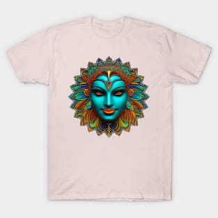 New World Gods (25) - Mesoamerican Inspired Psychedelic Art T-Shirt